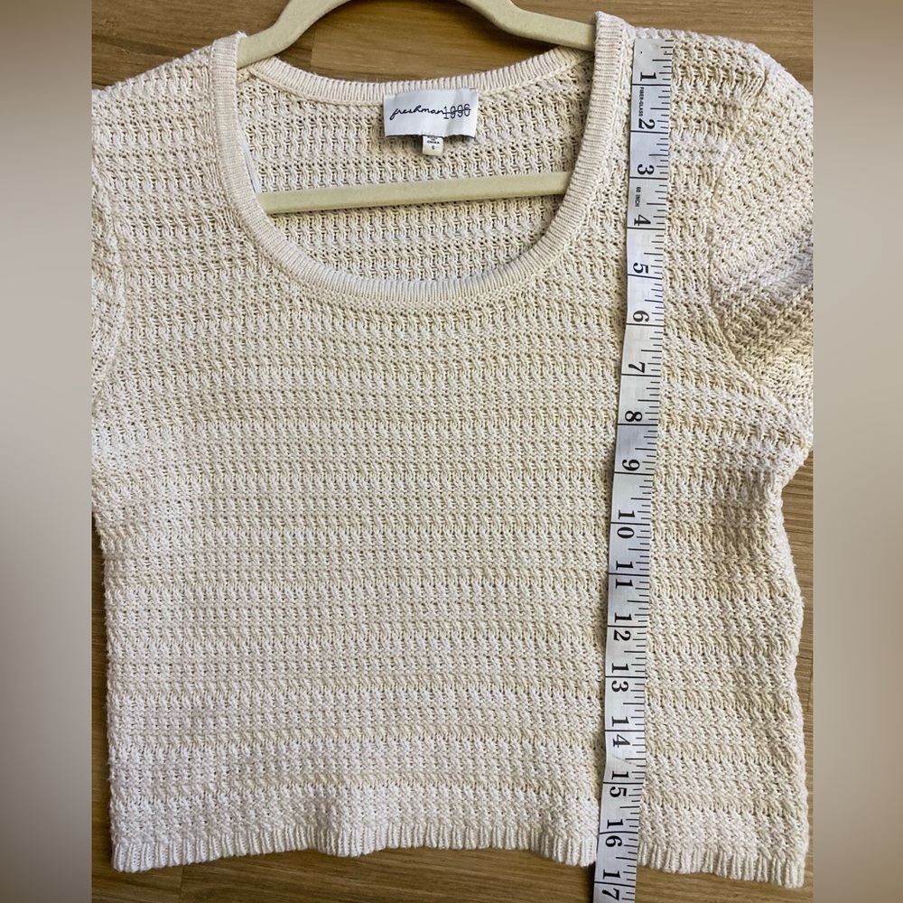 ❤️🔥❤️🔥Vacation Boho Ready Creamy Knit Fringe Skirt & Long-sleeve Crop Top Set - Picture 12 of 12